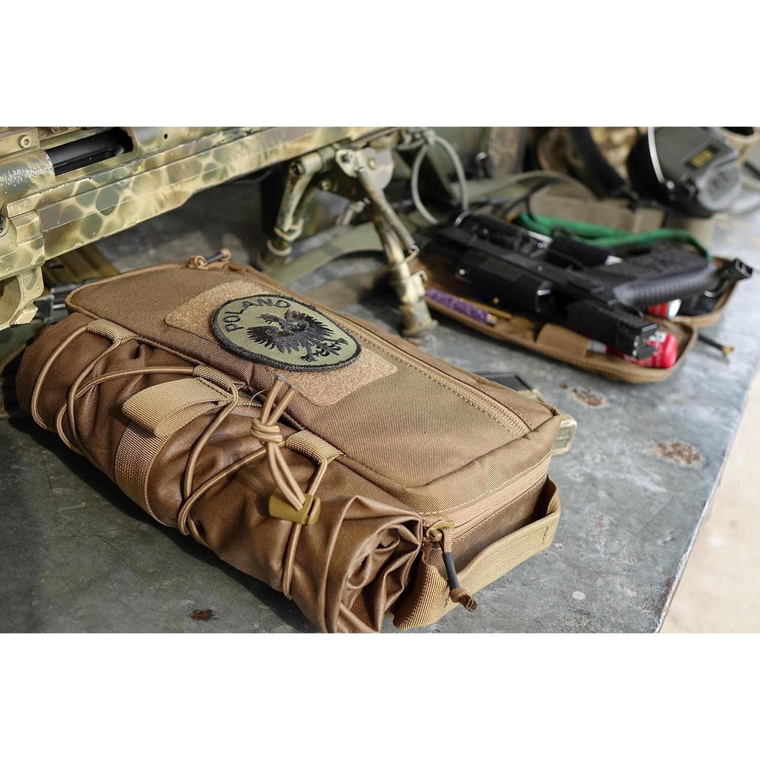 Estuche de Limpieza Helikon-Tex Verde Adaptativo 29.5x15x5.5cm