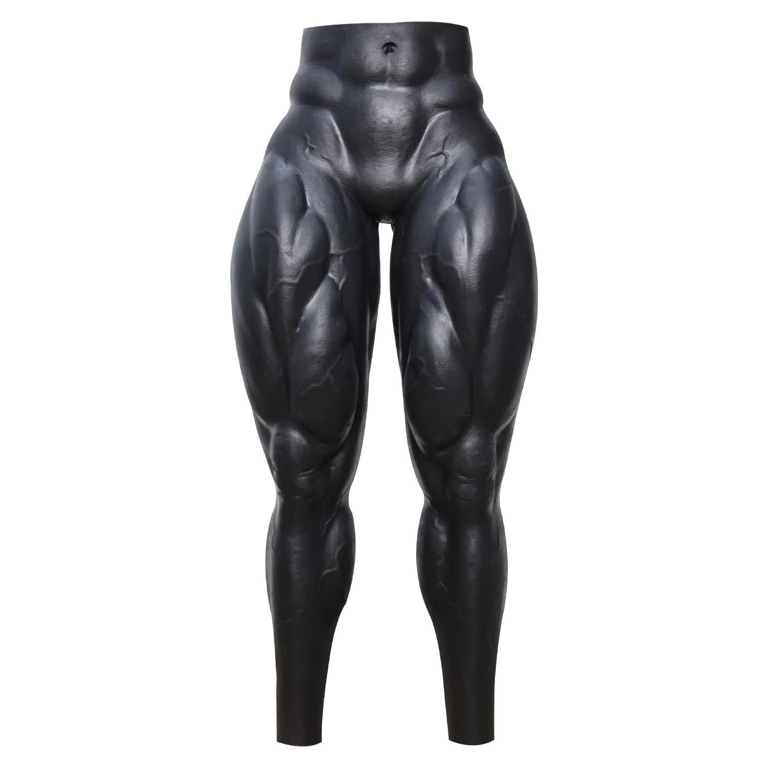 Pantalones de Musculo de Silicona SMITIZEN para Hombres - Negro