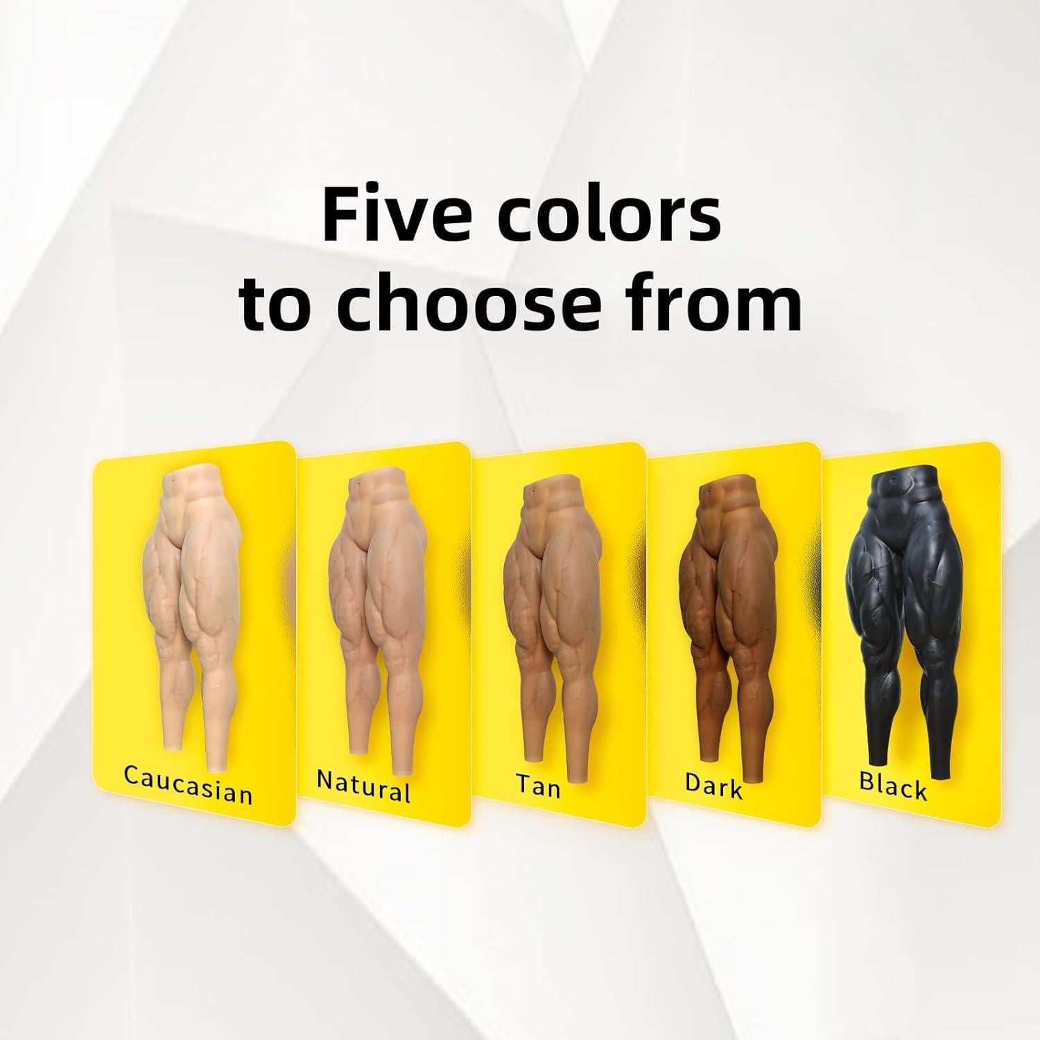 Pantalones de Musculo de Silicona SMITIZEN para Hombres - Negro