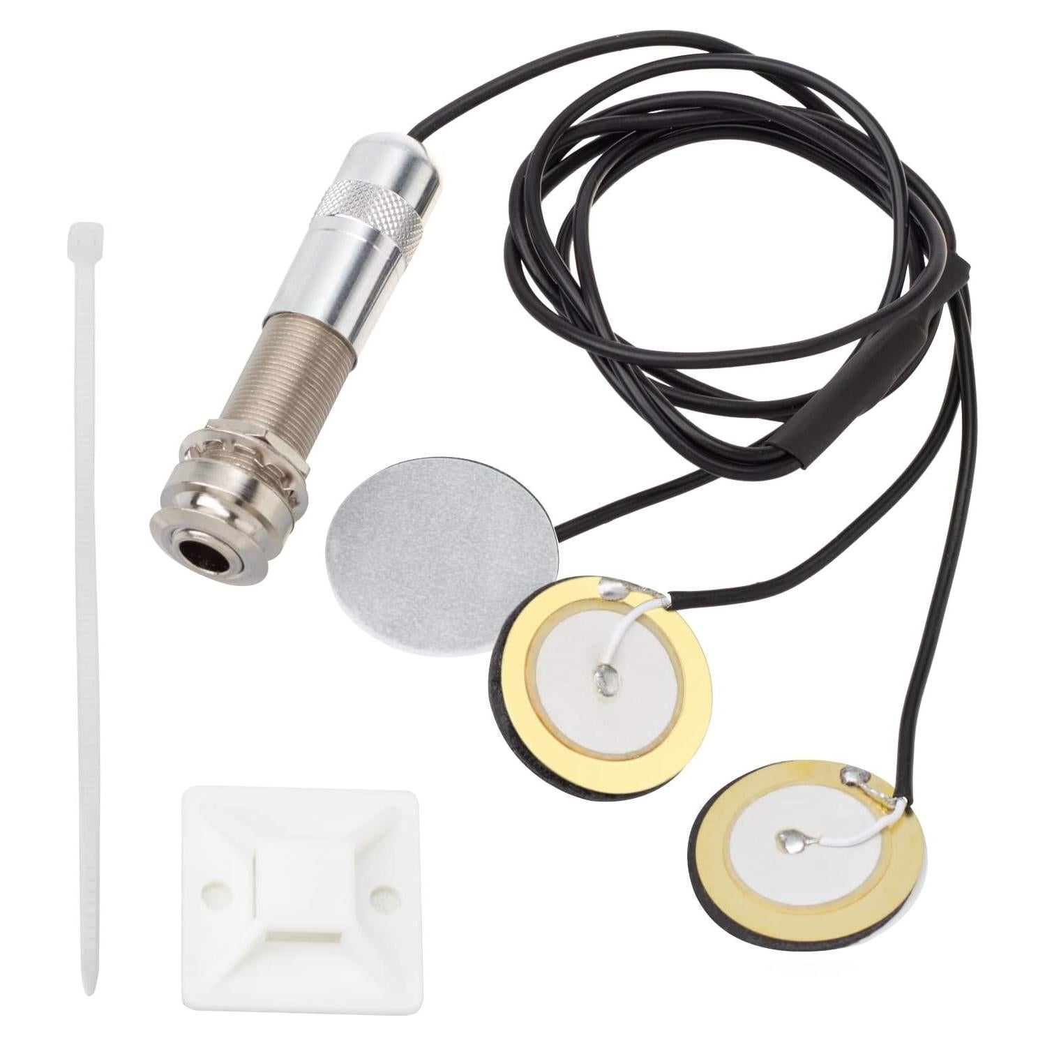 Captador Piezo Autoadhesivo PAGOW 3 en 1 para Guitarra y Más