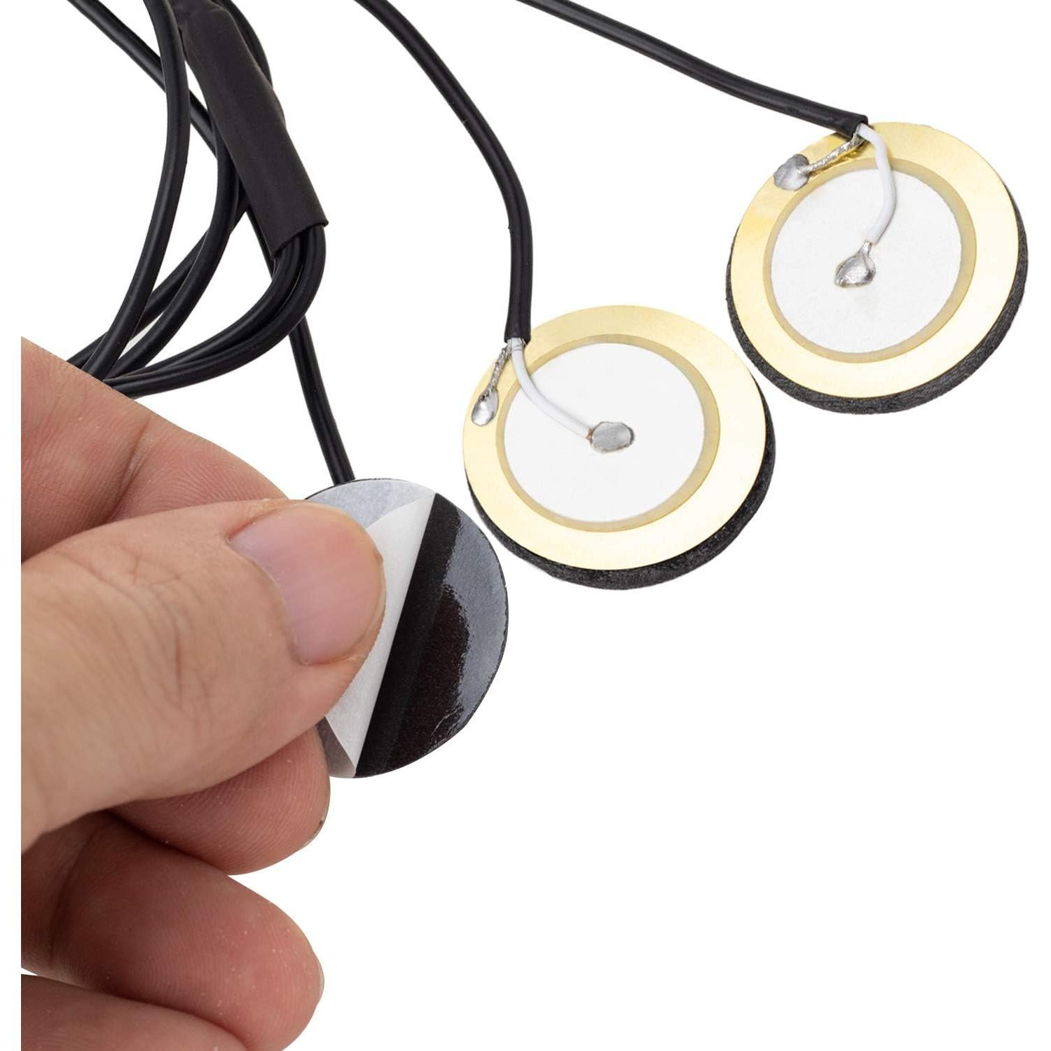 Captador Piezo Autoadhesivo PAGOW 3 en 1 para Guitarra y Más