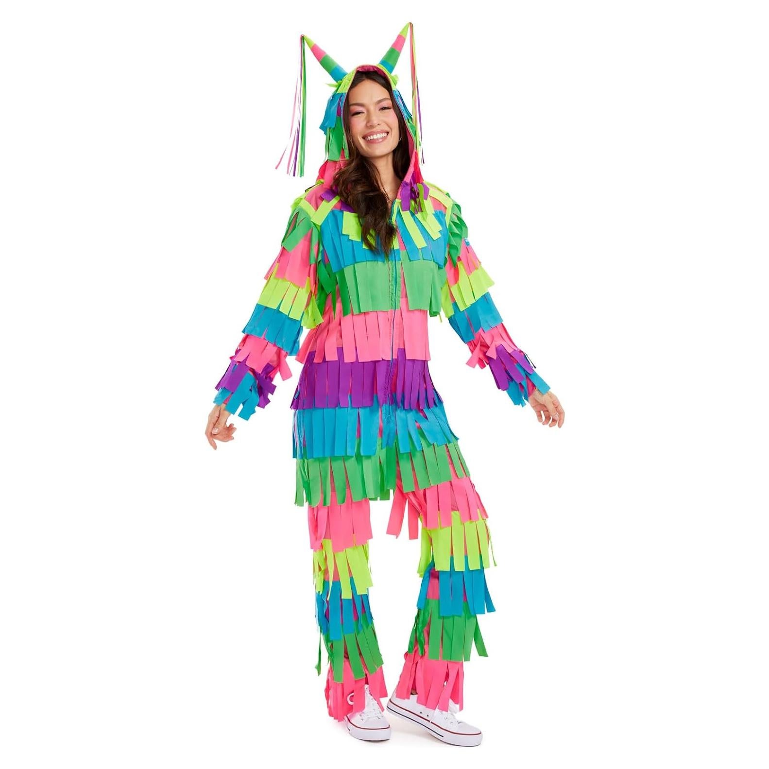 Disfraz de Halloween Tipsy Elves Mono Piñata Multicolor
