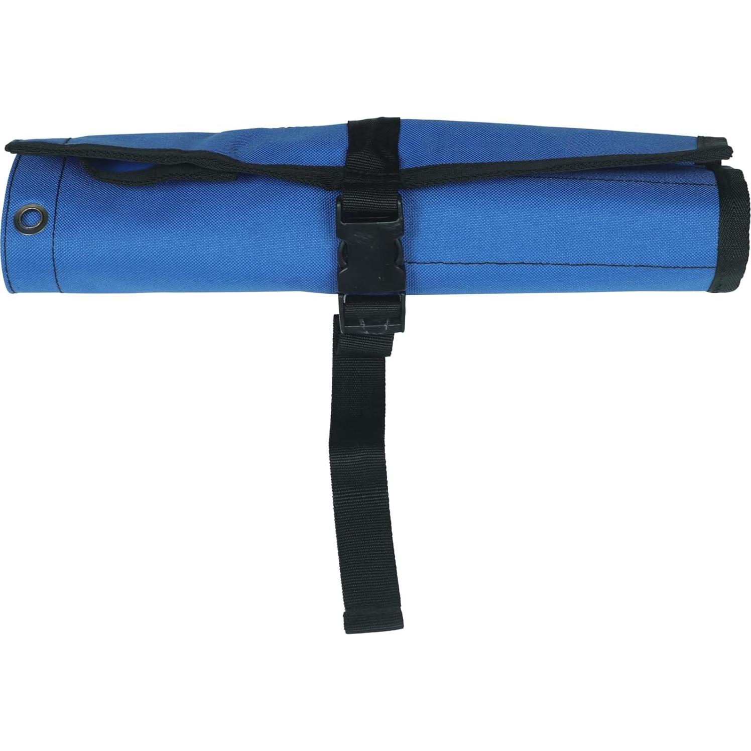 Cartera de Llaves BULL TOOLS 11 Bolsillos Lona Algodón Azul