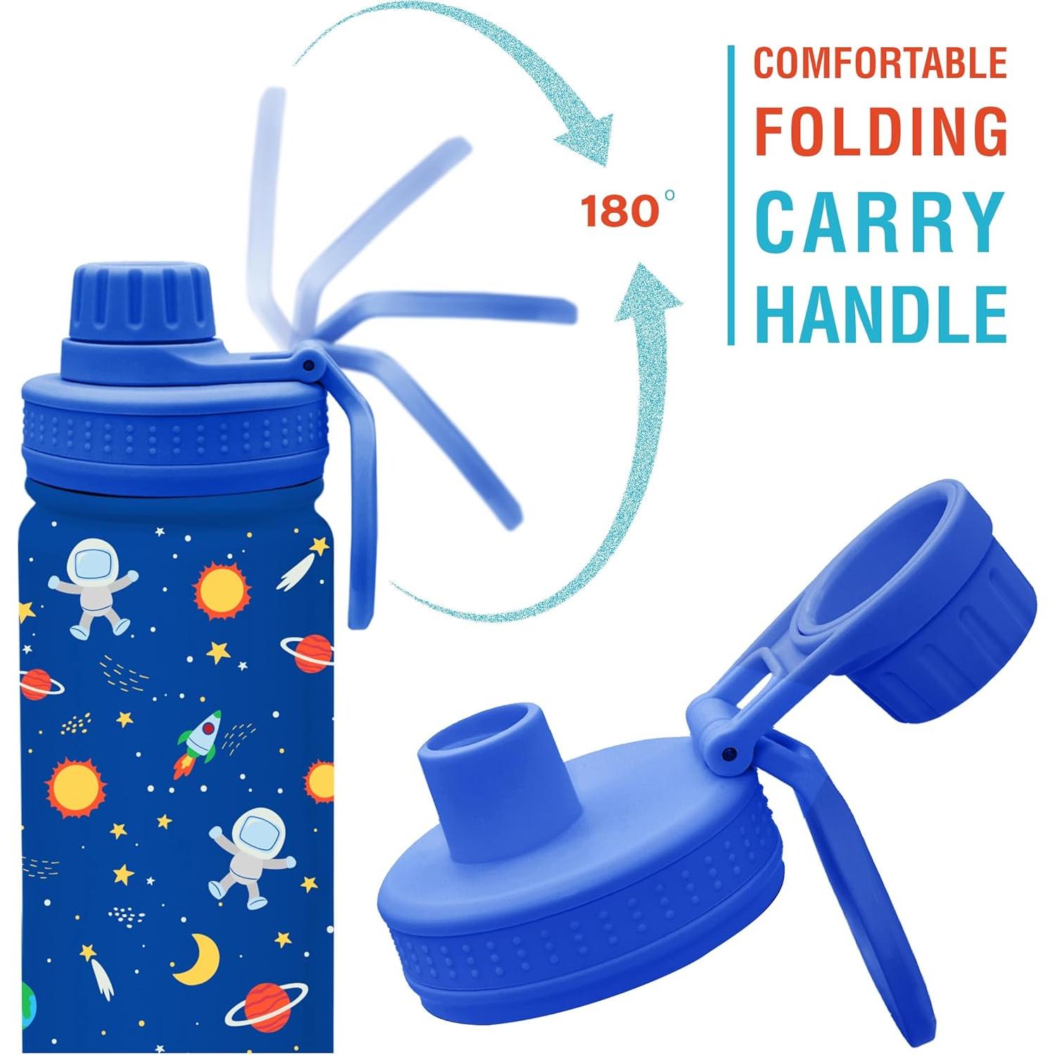 Botella de Agua Aislada para Niños Chillout Life 355ml Azul