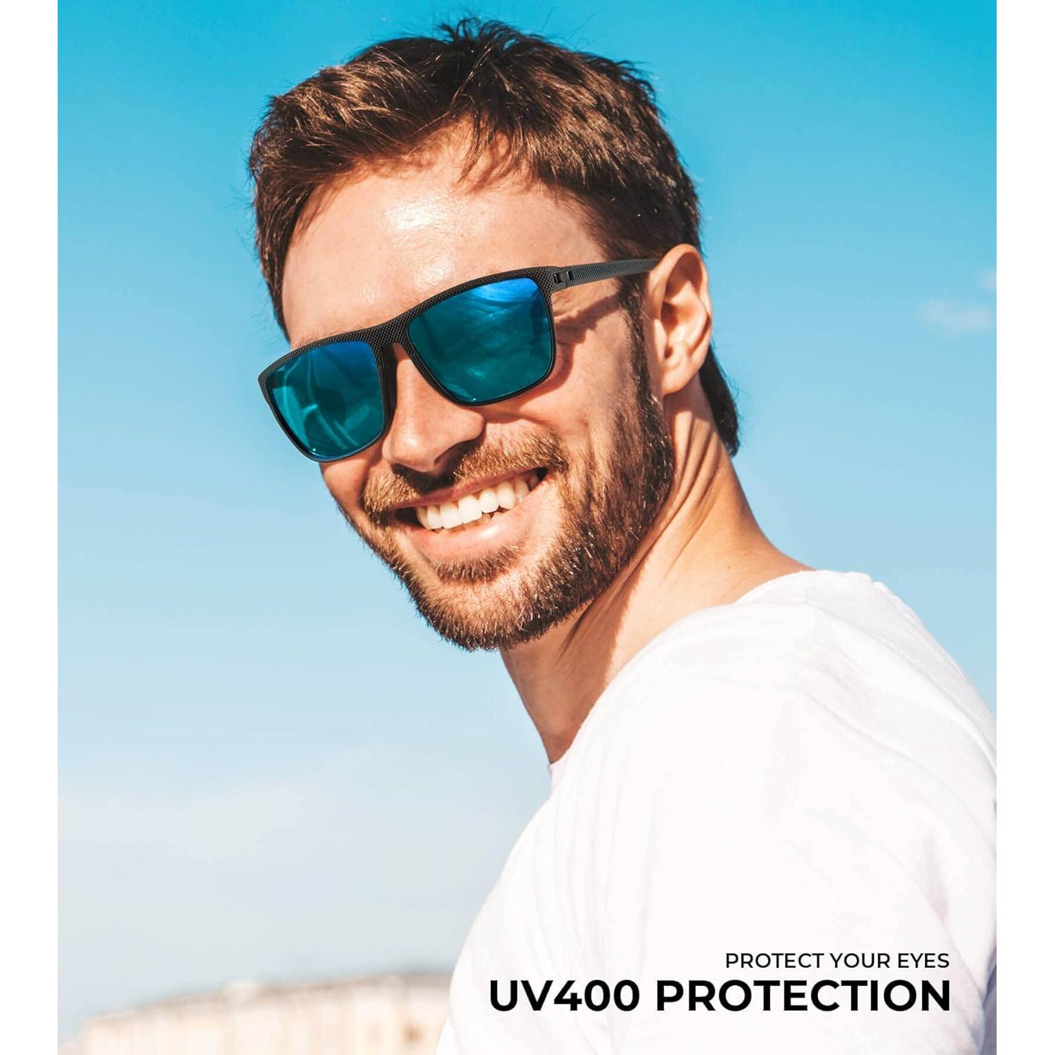 Gafas de sol KALIYADI polarizadas UV400 para hombres - 3 colores