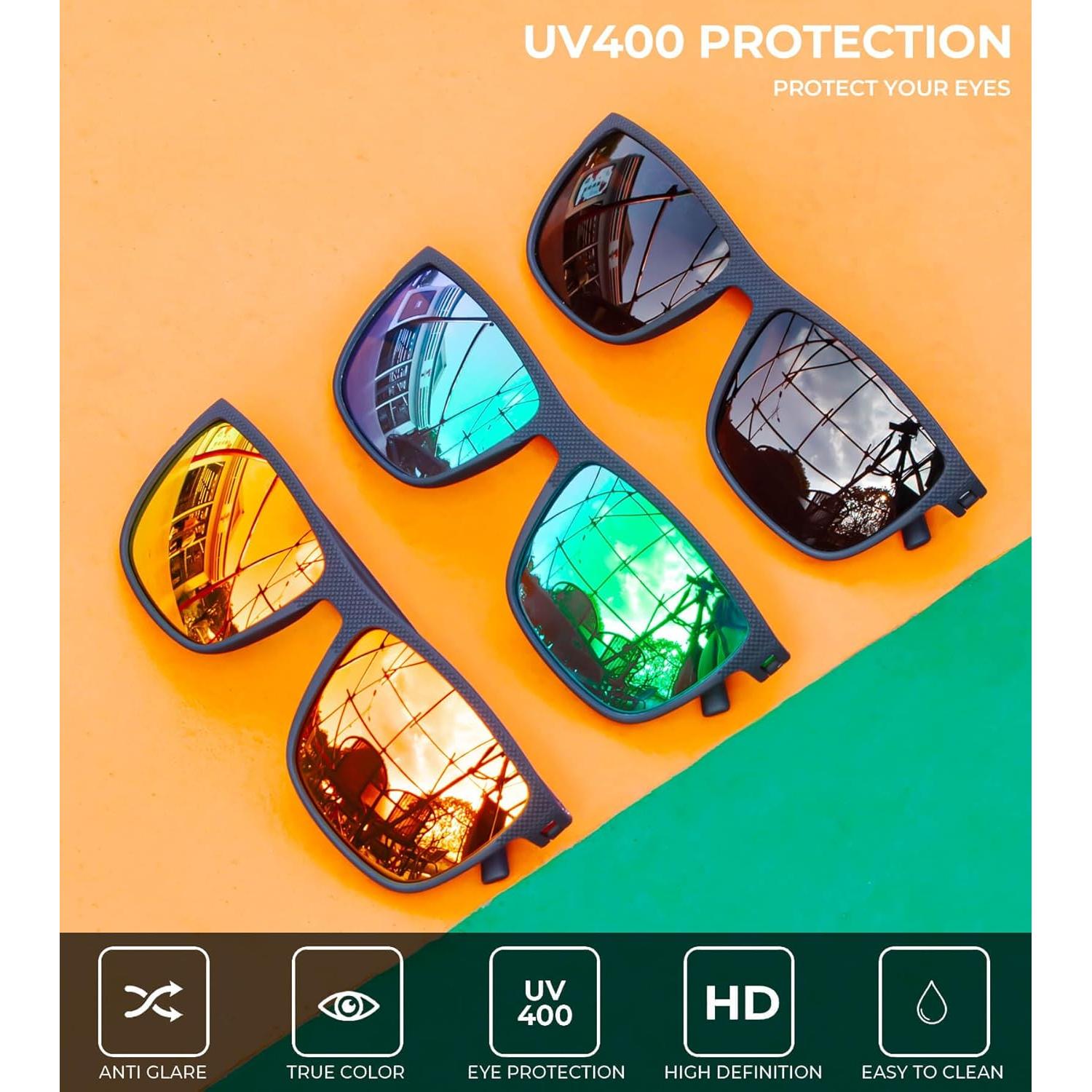 Gafas de sol KALIYADI polarizadas UV400 para hombres