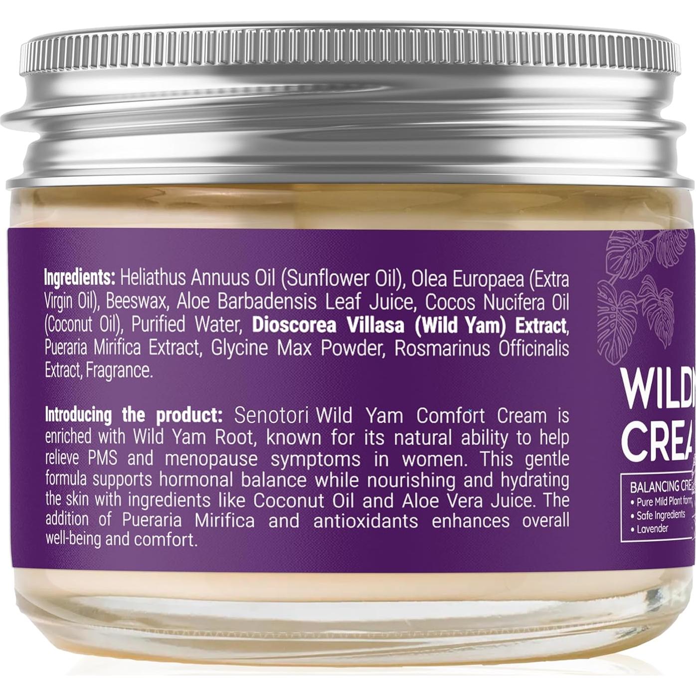 Crema de Ñame Silvestre Bat Phuc 60ml - Alivio Menopausia y PMS