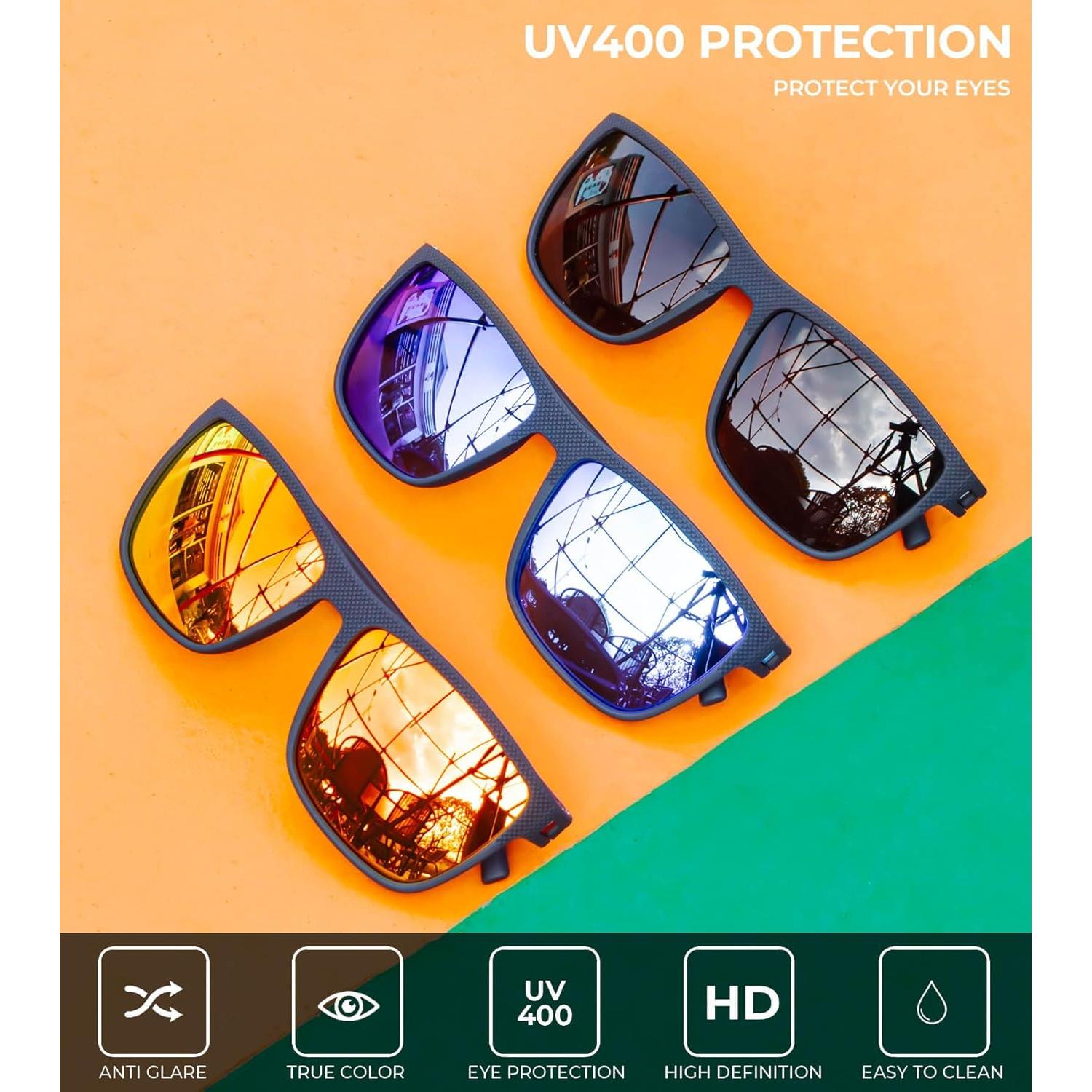 Gafas de Sol KALIYADI Polarizadas UV400 para Hombres