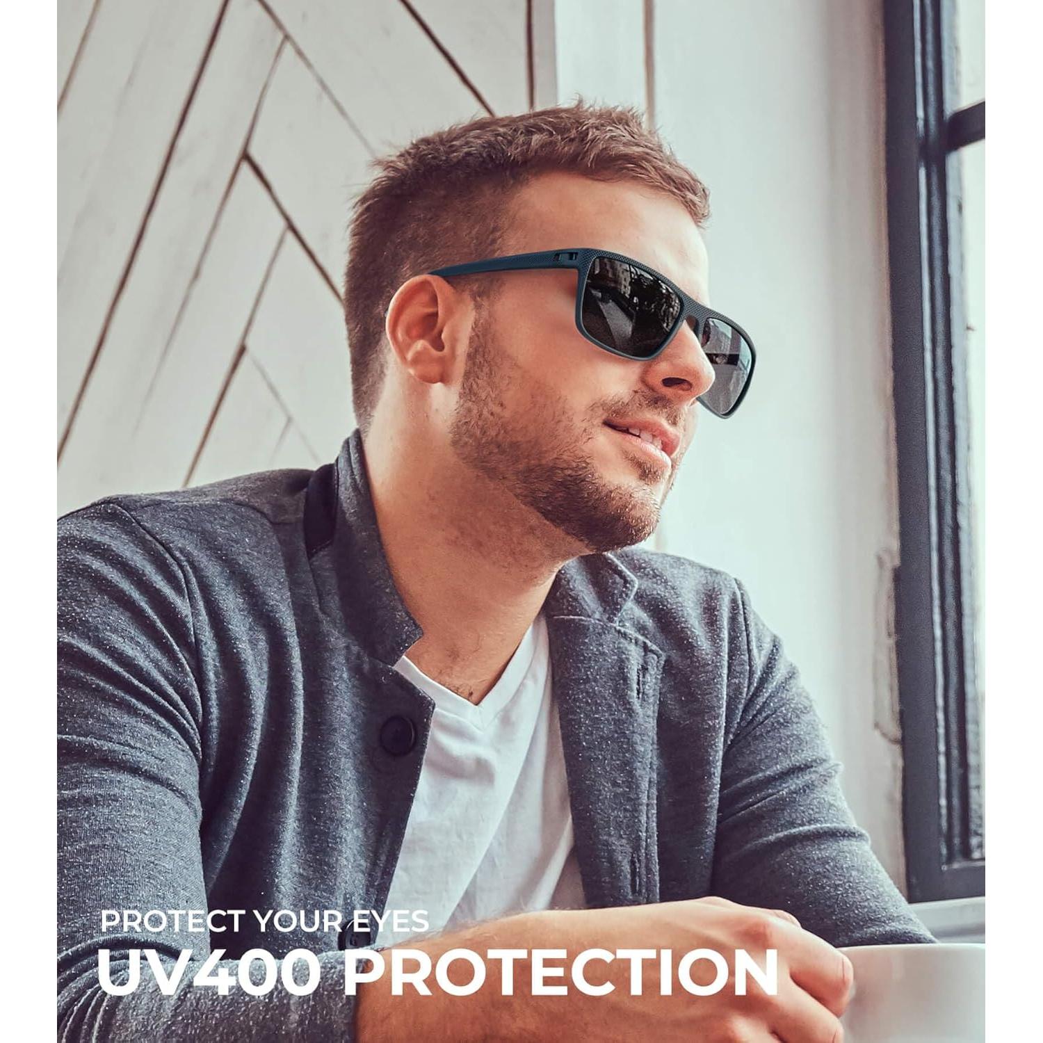 Gafas de Sol KALIYADI Polarizadas UV400 3 Paquete Clásicas