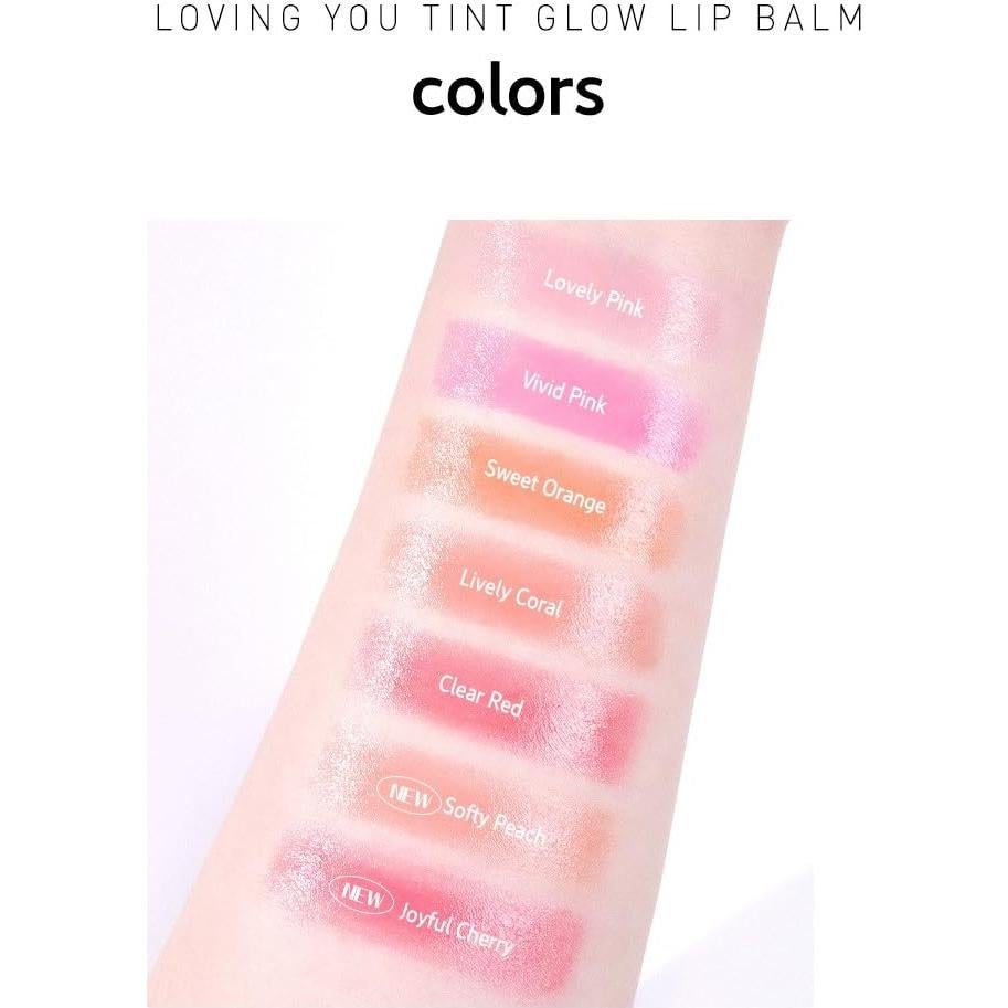 Bálsamo Labial Hidratante MQNY Glow 3.5g - 7 Colores