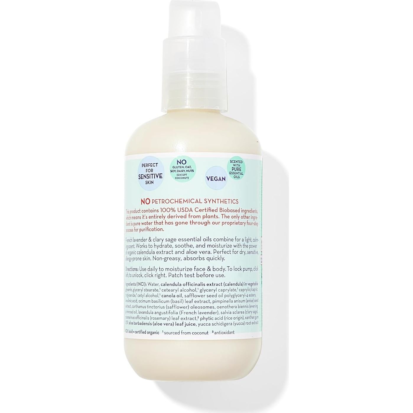 Loción Calmante California Baby 240 ml - Hidratante Facial Bebés