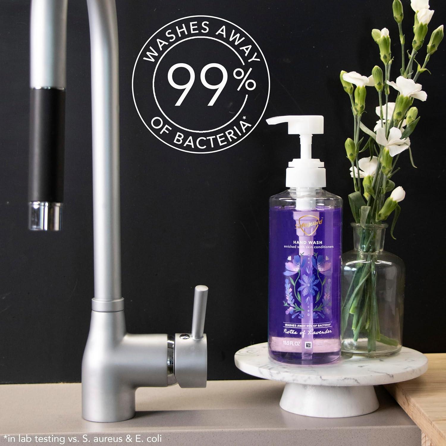 Jabón Líquido para Manos Safeguard Coco y Lavanda 2x440ml