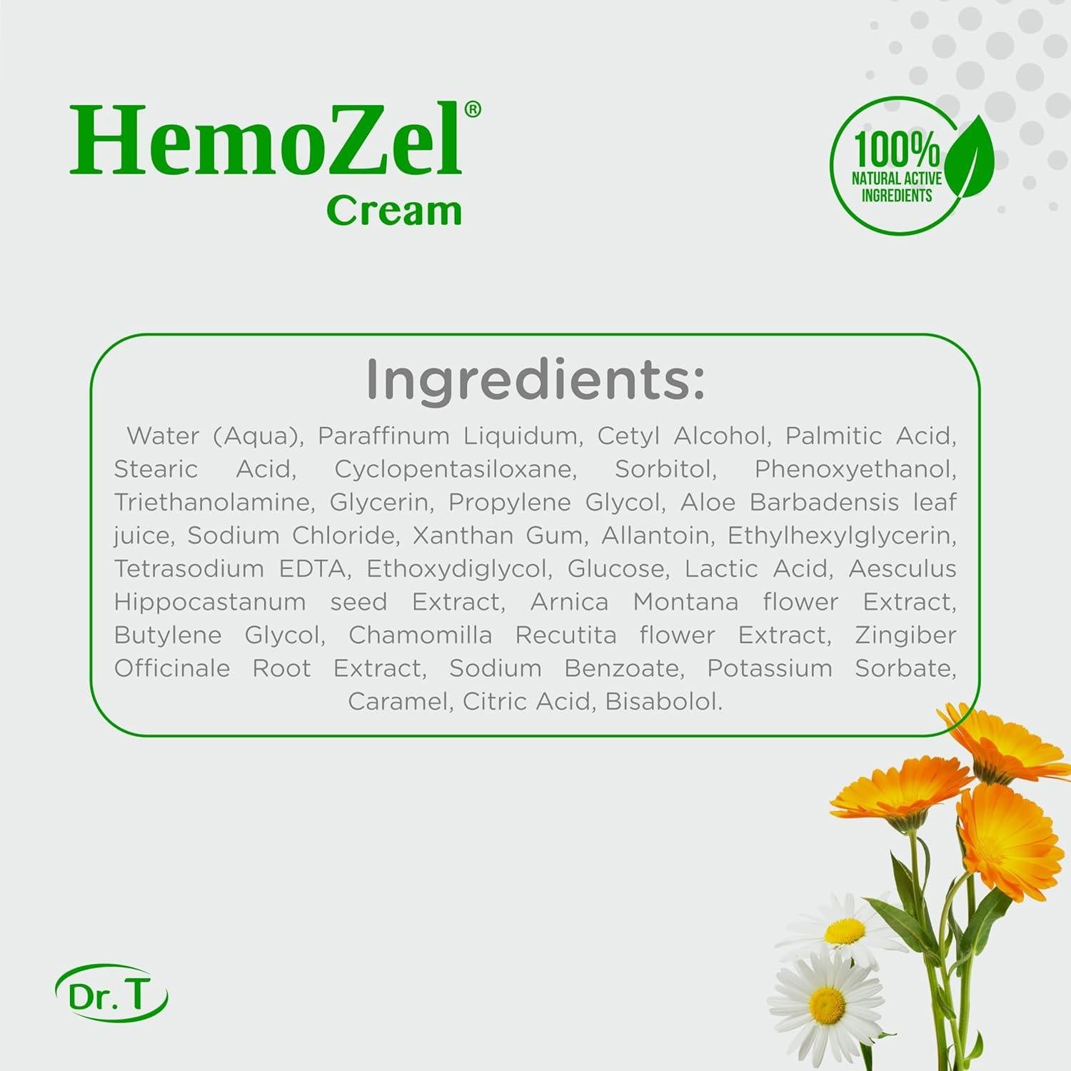 Crema HemoZel Dr. T - Hidratante para Piel Irritada 39.2 g