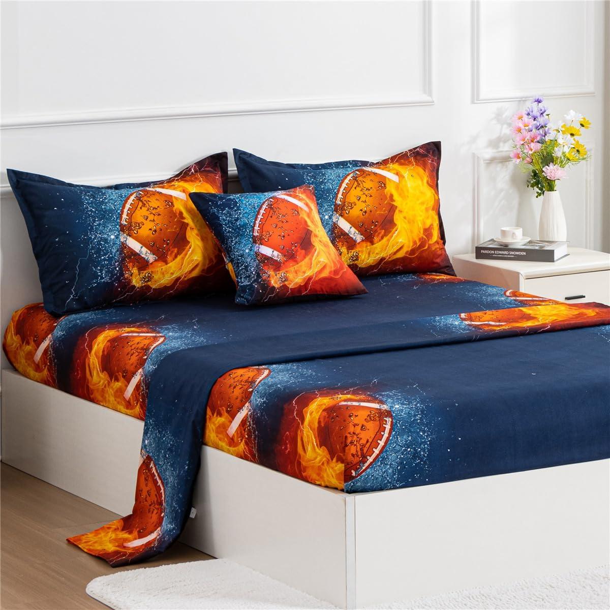 Conjunto de Edredón NTBED Fútbol Americano 6 Piezas Completo