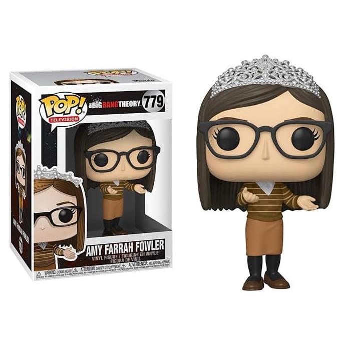 Figura de Vinilo Pop! TV Funko Teoría del Big Bang Amy #779