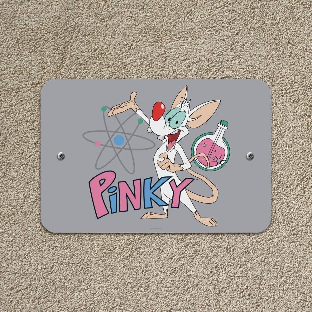 Señal de Negocio Pinky y el Cerebro 30.5cm x 20.3cm Plástico