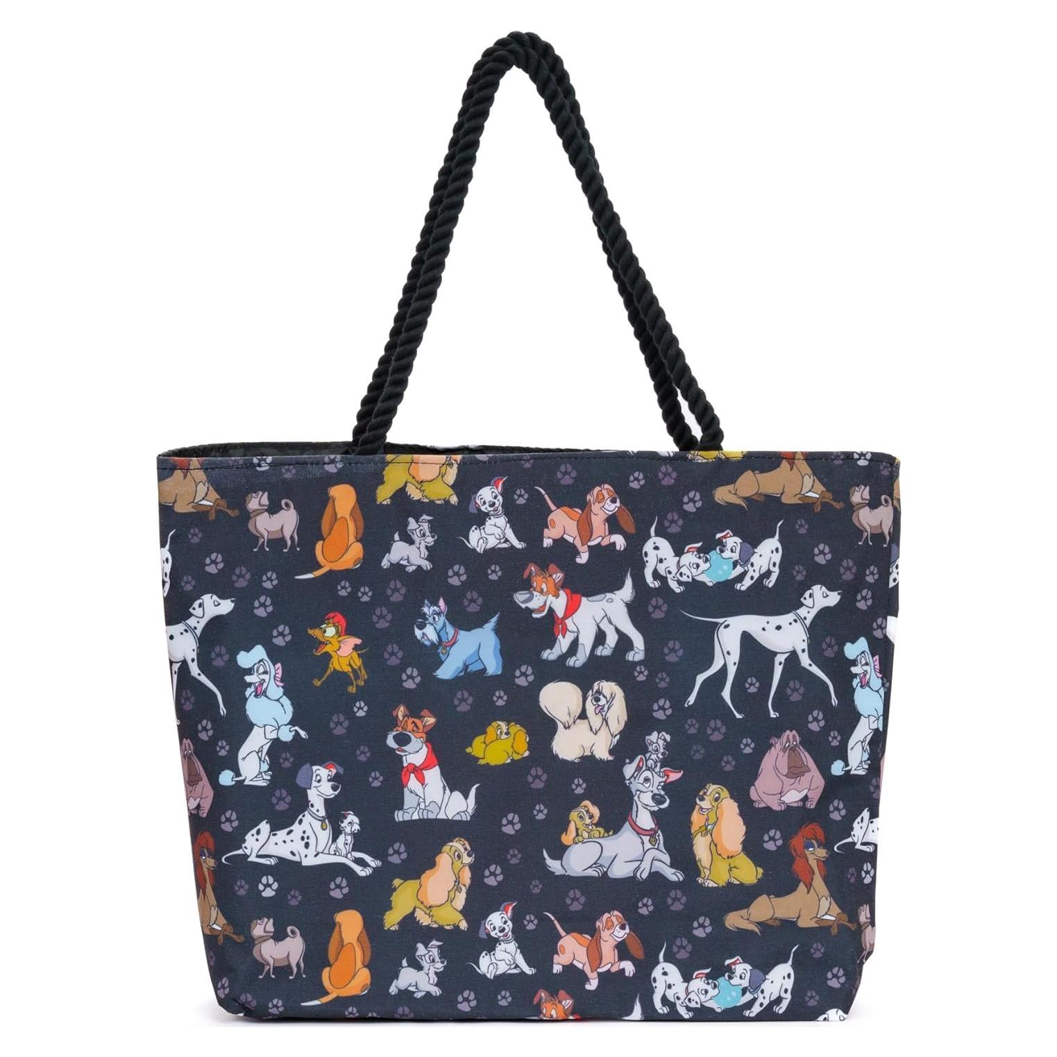 Bolsa Tote de Perros Disney para Mujeres - Impresión 101 Dálmatas