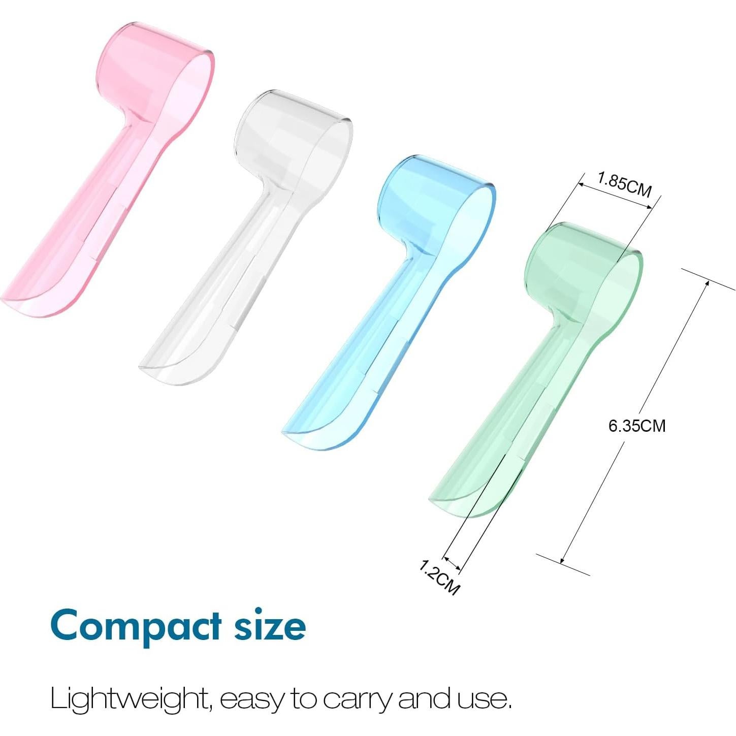 Cubiertas de Cabezal de Cepillo Eléctrico Oral B - 8 Piezas