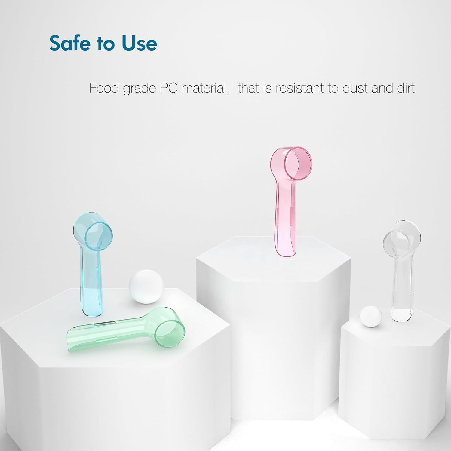 Cubiertas de Cabezal de Cepillo Eléctrico Oral B - 8 Piezas