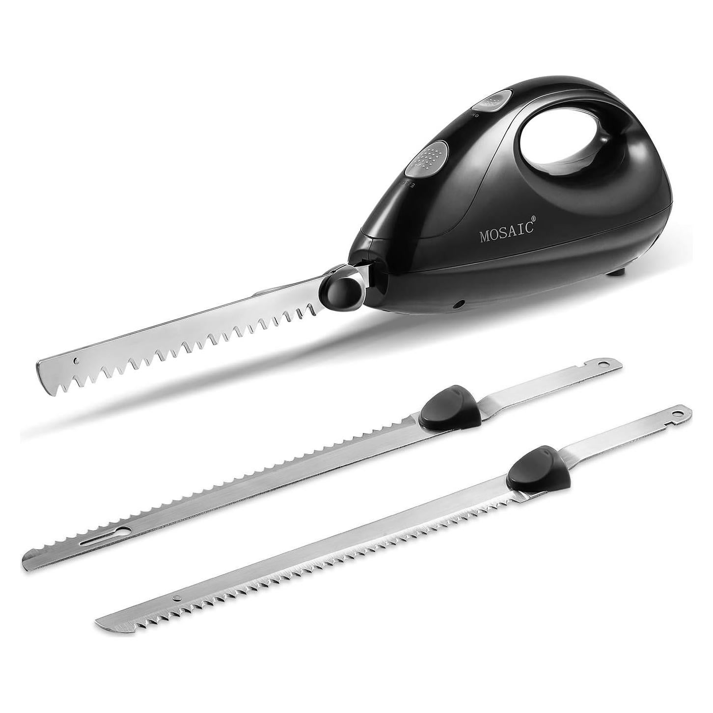 Cuchillo Eléctrico MOSAIC HM-29 con 2 Cuchillas Serradas 20.32 cm