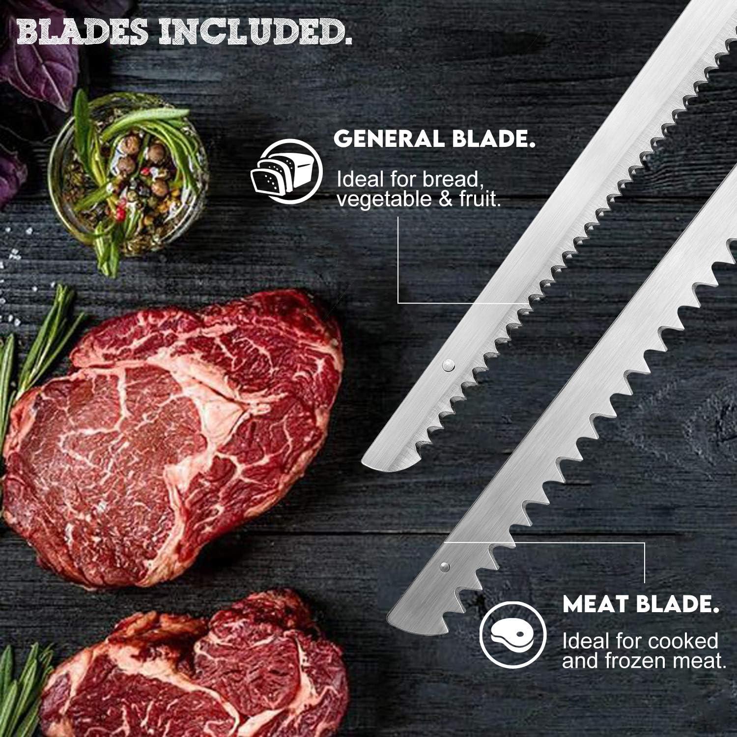 Cuchillo Eléctrico MOSAIC HM-29 con 2 Cuchillas Serradas 20.32 cm