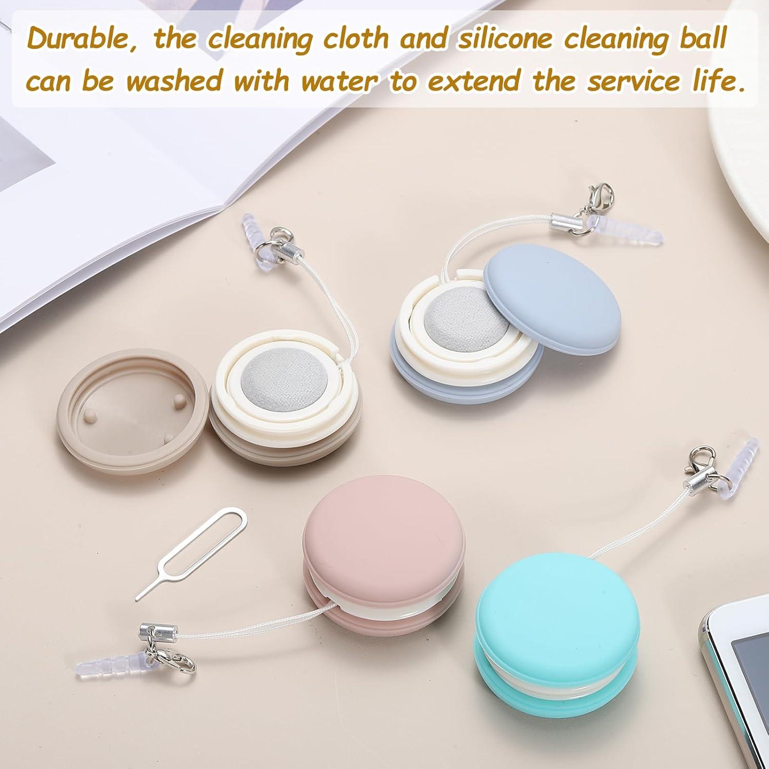 Limpiadores de Pantalla MECCANIXITY 2 Pcs Azul - Bola de Limpieza