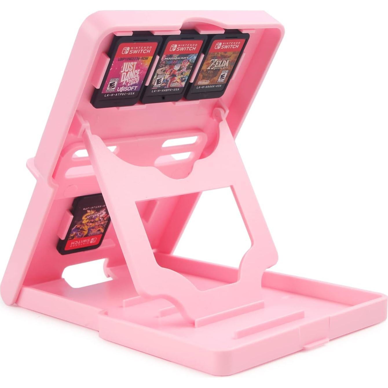Soporte Ajustable TIKOdirect para Nintendo Switch OLED Rosa