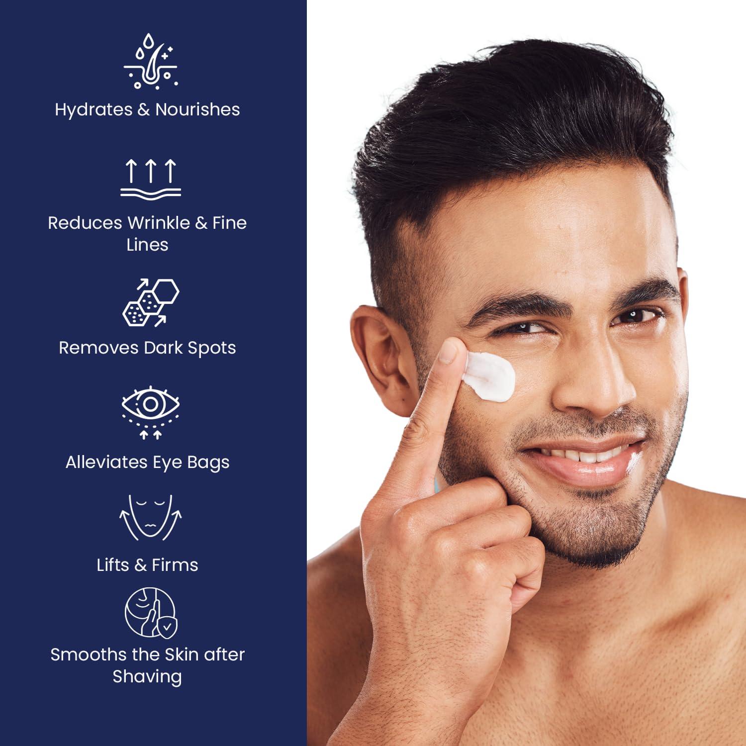 Crema Facial Anti-Envejecimiento Uttse 48g - Hombres Hidratante