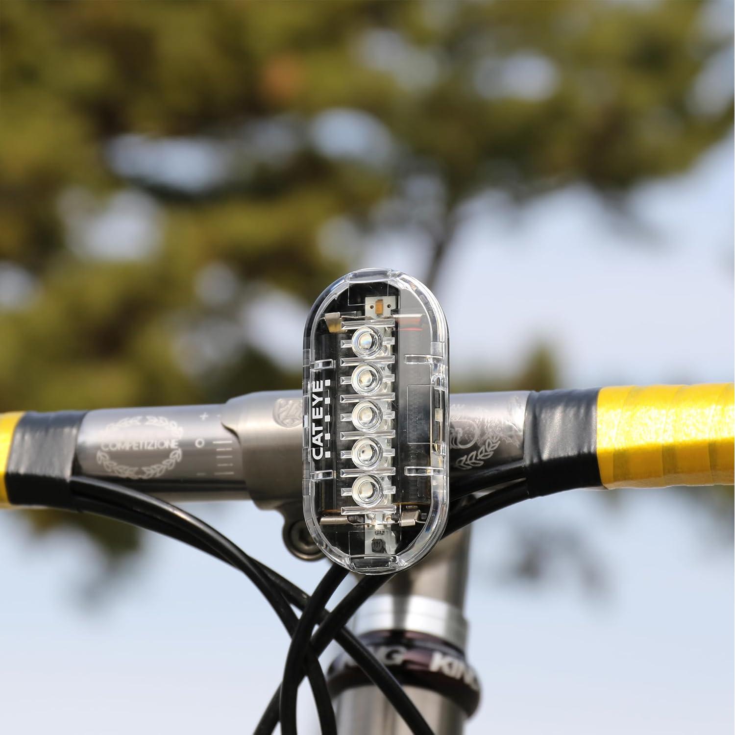 CATEYE Omni 5 Luz de Seguridad para Bicicleta IPX4 5 LED