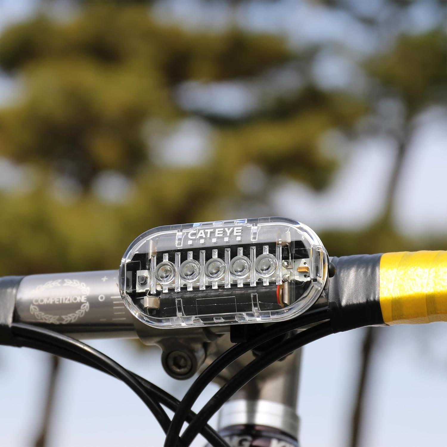 CATEYE Omni 5 Luz de Seguridad para Bicicleta IPX4 5 LED