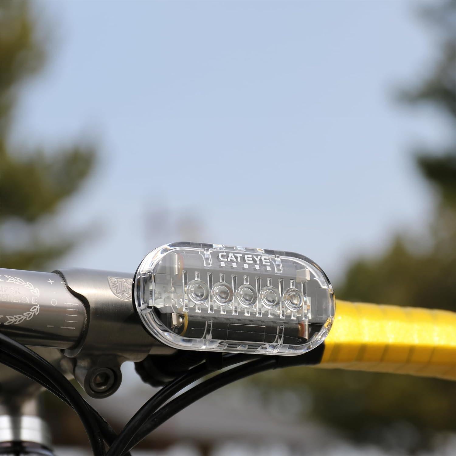 CATEYE Omni 5 Luz de Seguridad para Bicicleta IPX4 5 LED