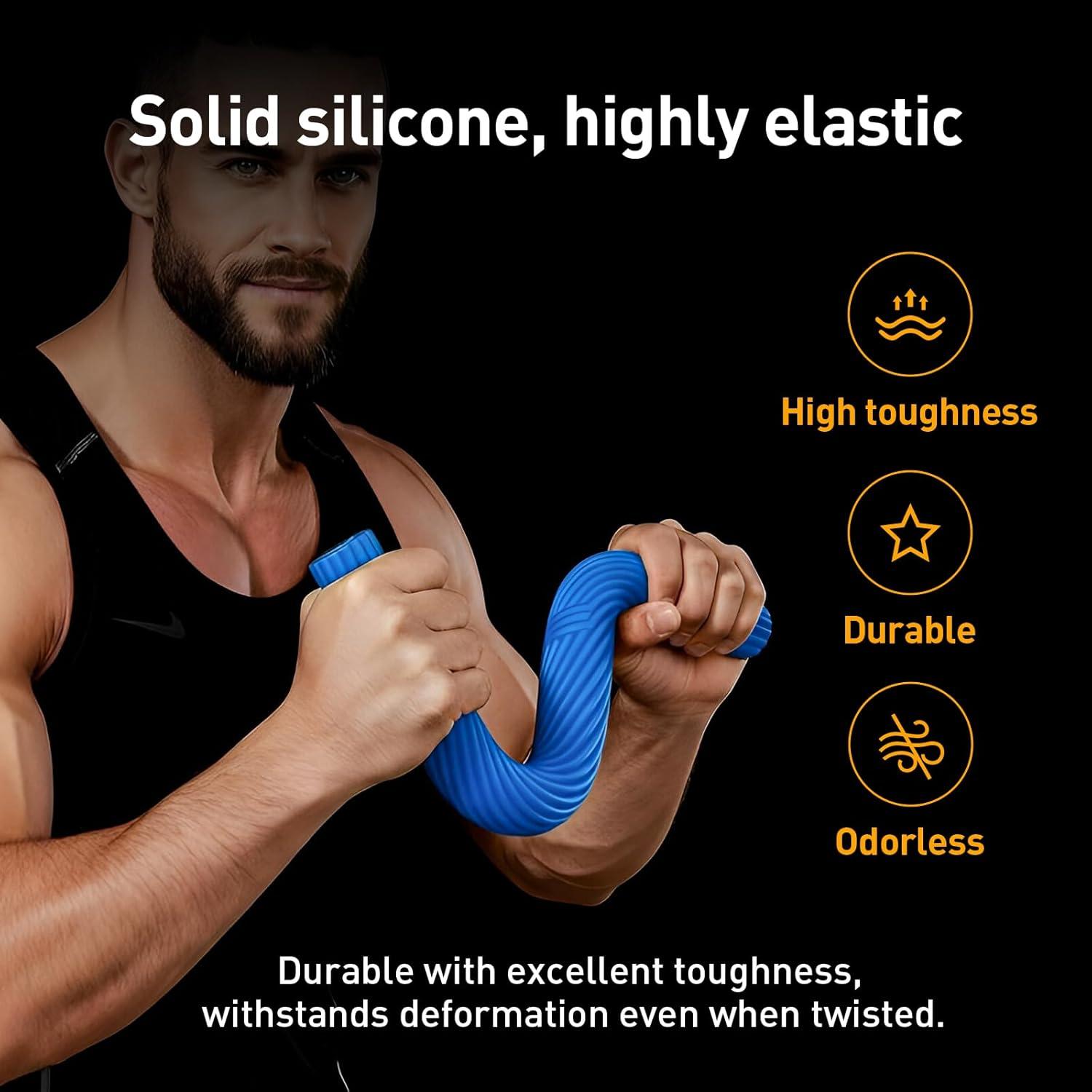 Barra de Resistencia HSOOVZN FlexT para Terapia Física y Gimnasio