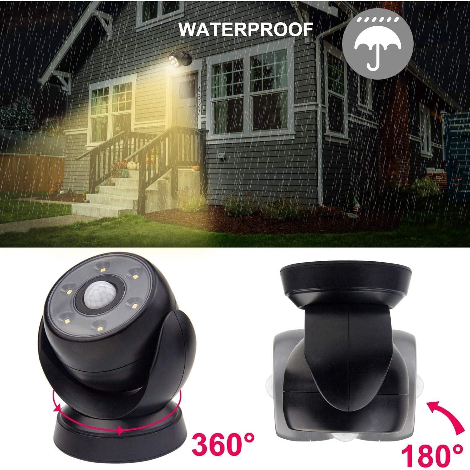 Luz de Sensor de Movimiento BIGLIGHT LED Inalámbrica 200 Lúmenes