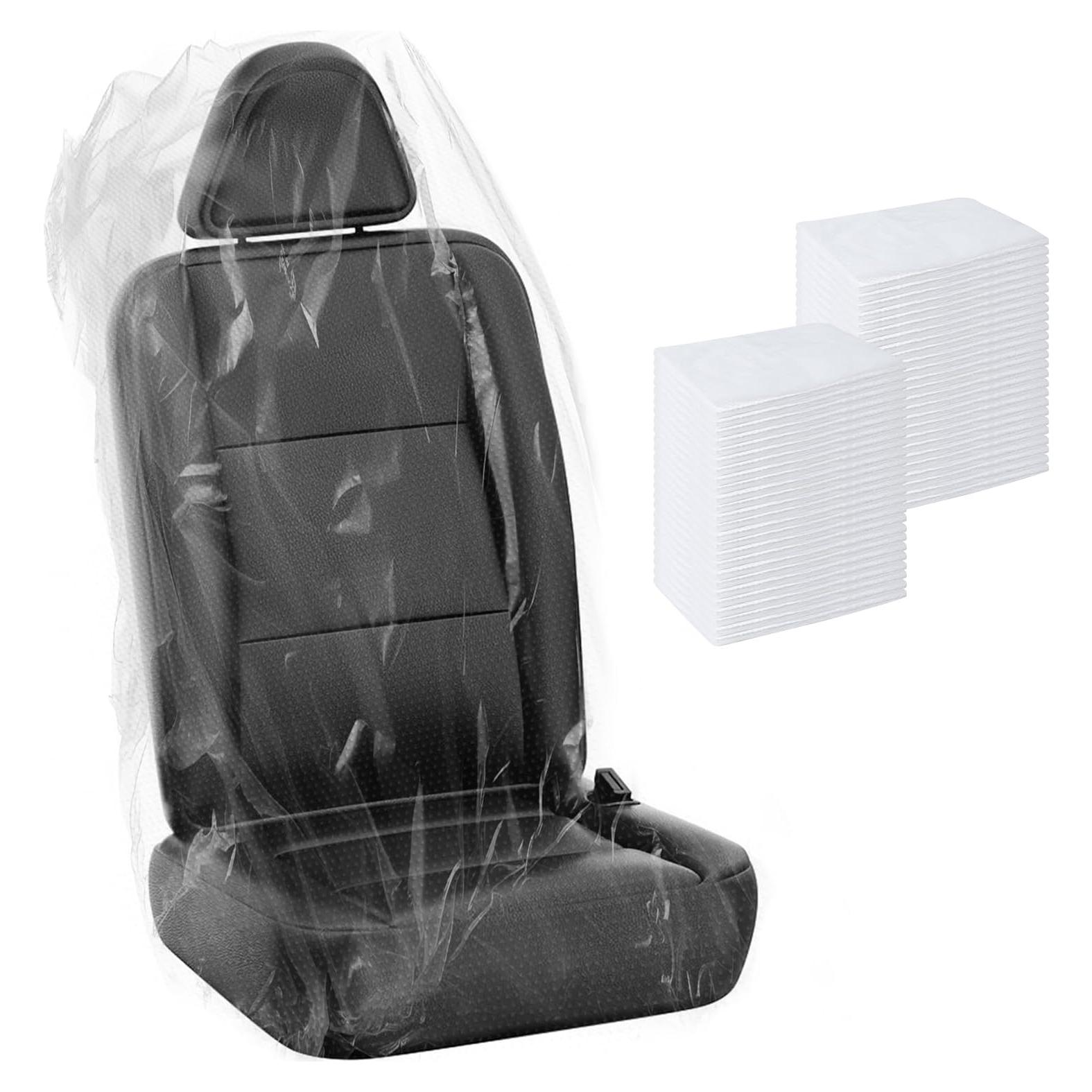 Fundas de Asiento de Coche Desechables MYFAMIREA 50 Piezas