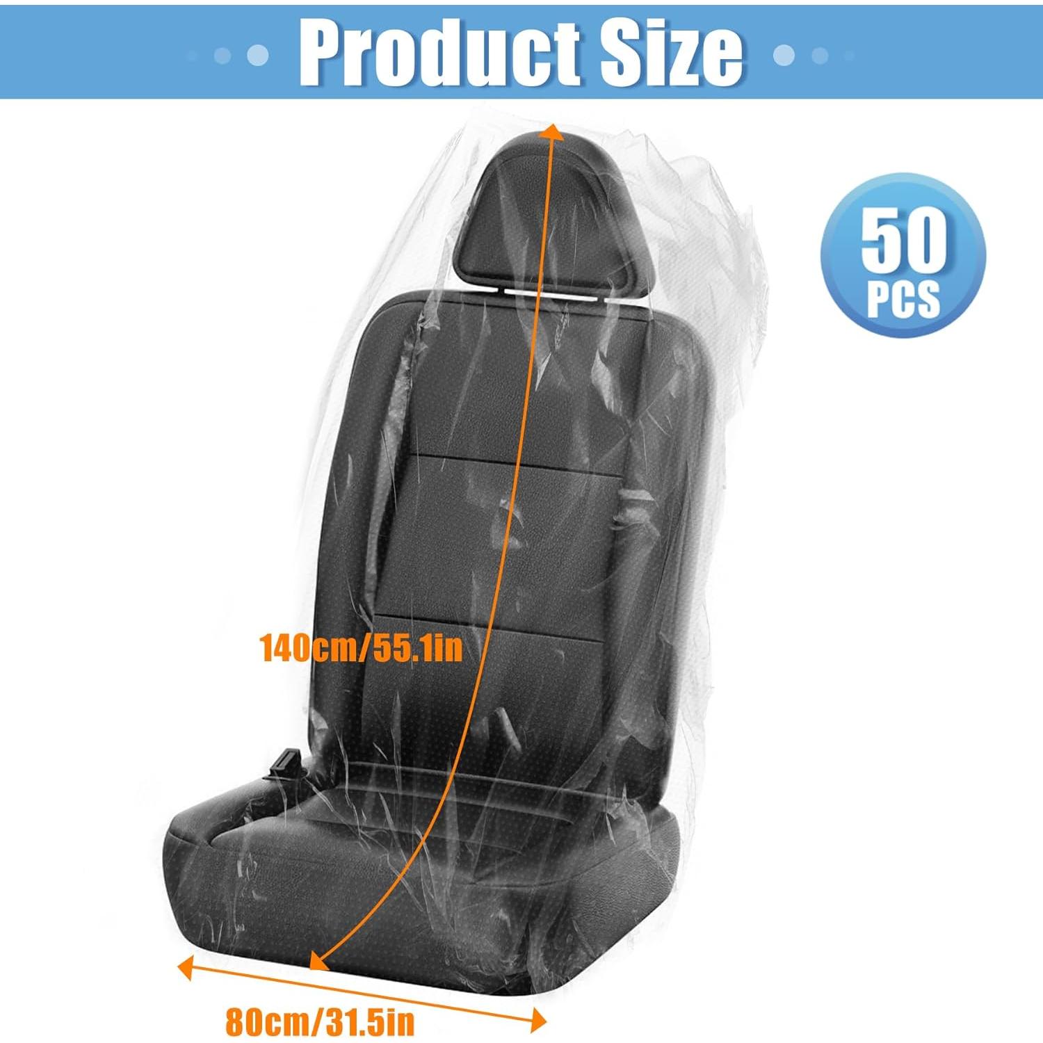Fundas de Asiento de Coche Desechables MYFAMIREA 50 Piezas