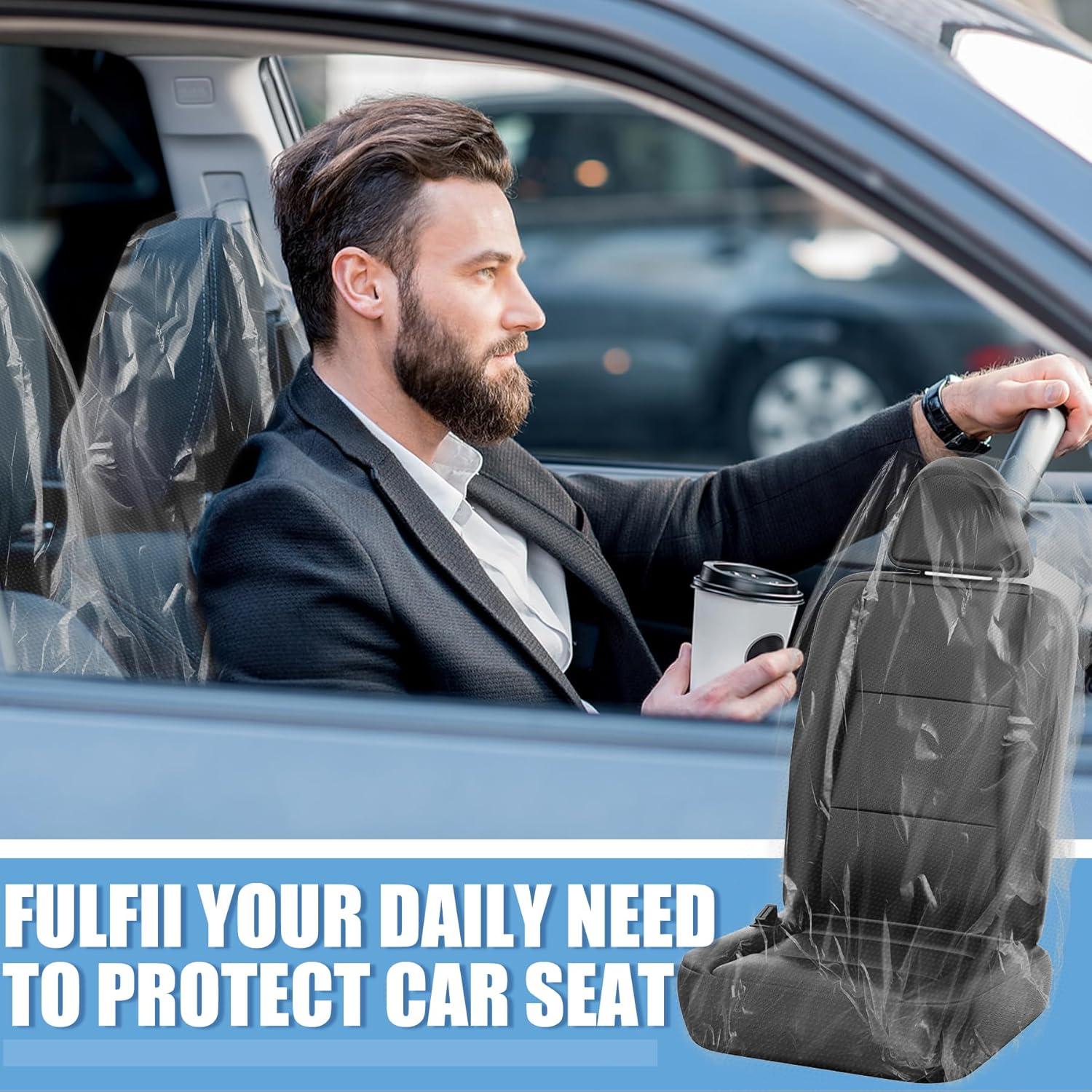 Fundas de Asiento de Coche Desechables MYFAMIREA 50 Piezas