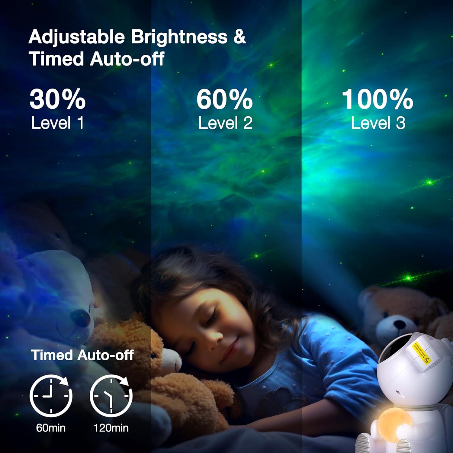 Proyector Galáctico Cescose SR-02 Luz Nocturna 360°