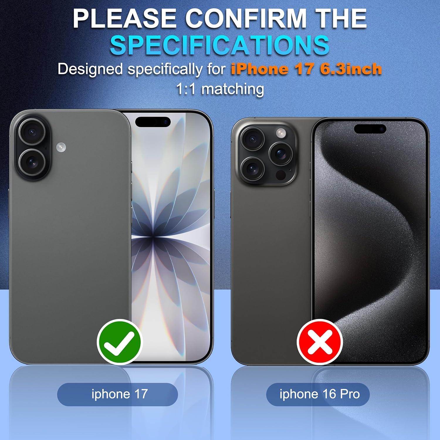 Protector de Lente de Cámara Suoman para iPhone 17 - Vidrio Templado