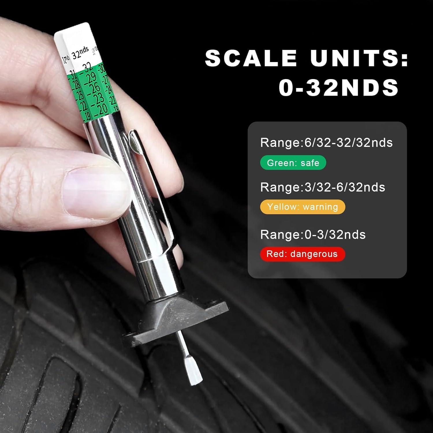 Medidor de Profundidad de Banda de Rodadura BWBWND 8.58cm