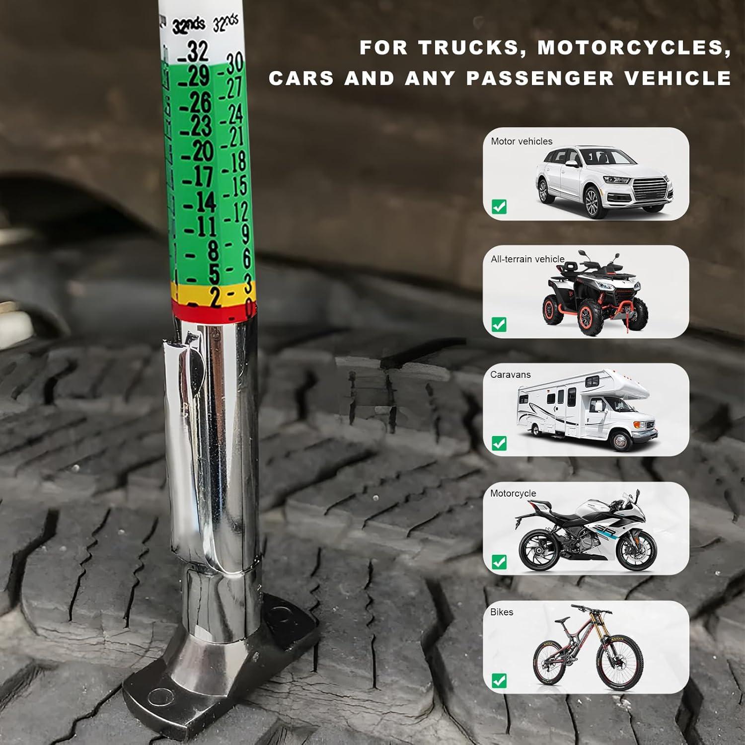 Medidor de Profundidad de Banda de Rodadura BWBWND 8.58cm