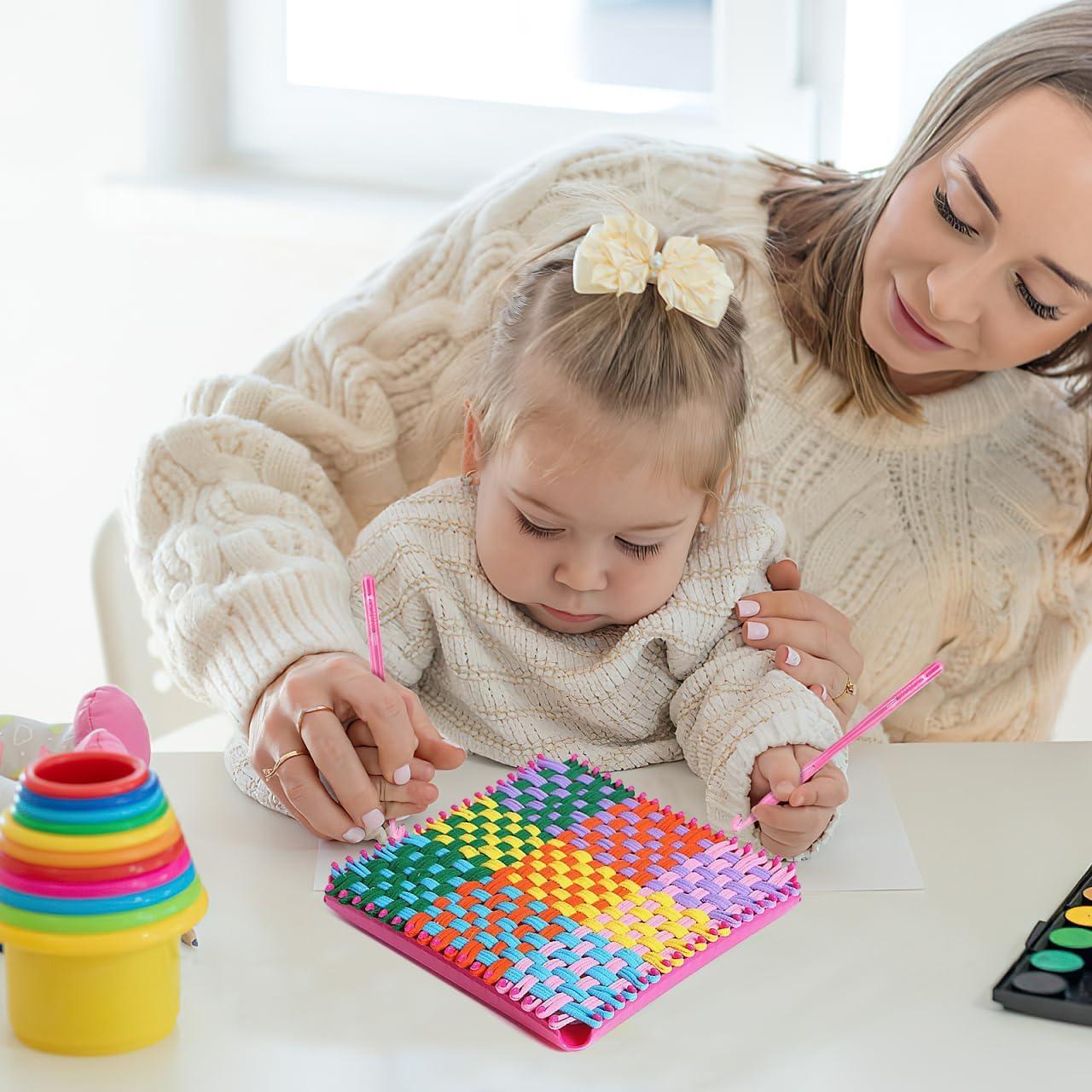 Kit de Tejido para Posavasos Alipis - 192 Bandas Acrílicas de 6cm