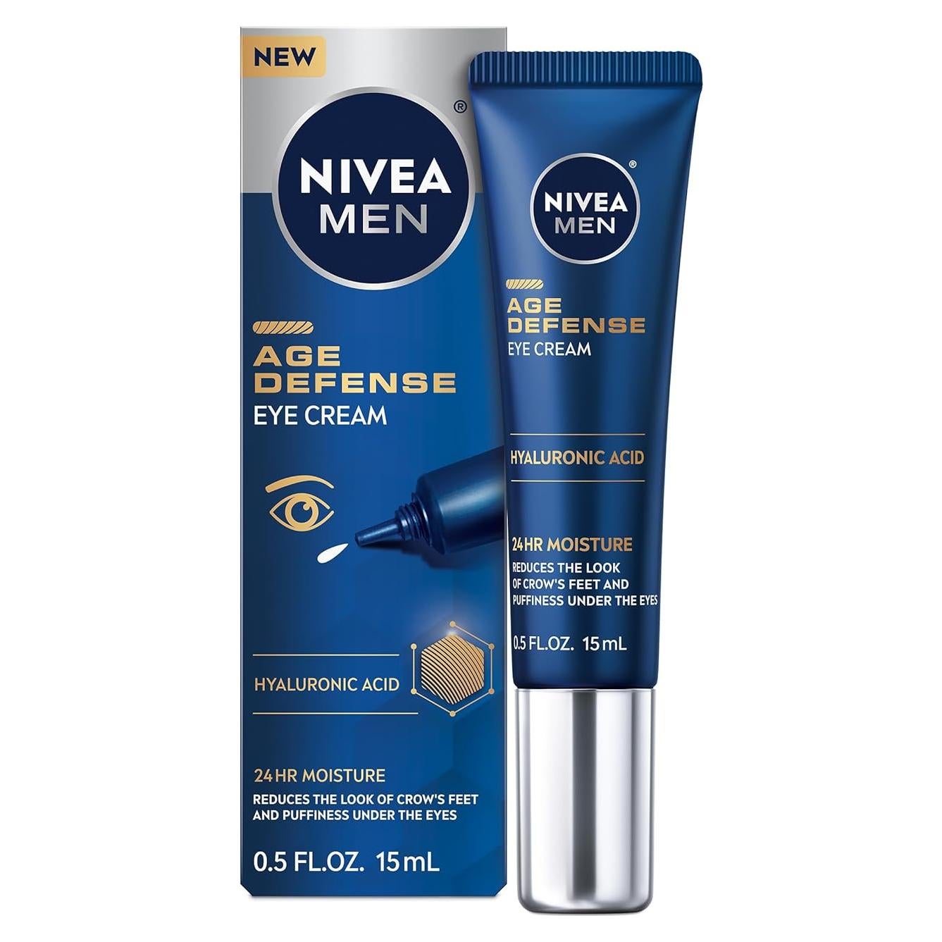 NIVEA Men Crema para los Ojos 15 ml - Anti-Envejecimiento