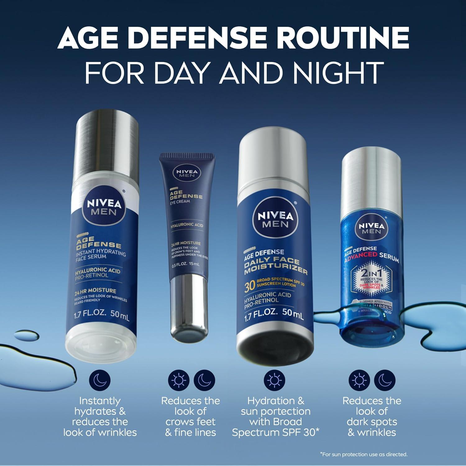 NIVEA Men Crema para los Ojos 15 ml - Anti-Envejecimiento
