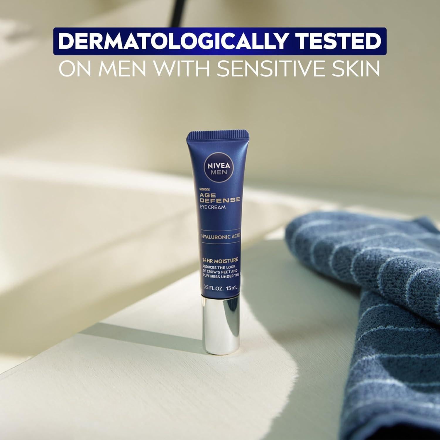 NIVEA Men Crema para los Ojos 15 ml - Anti-Envejecimiento