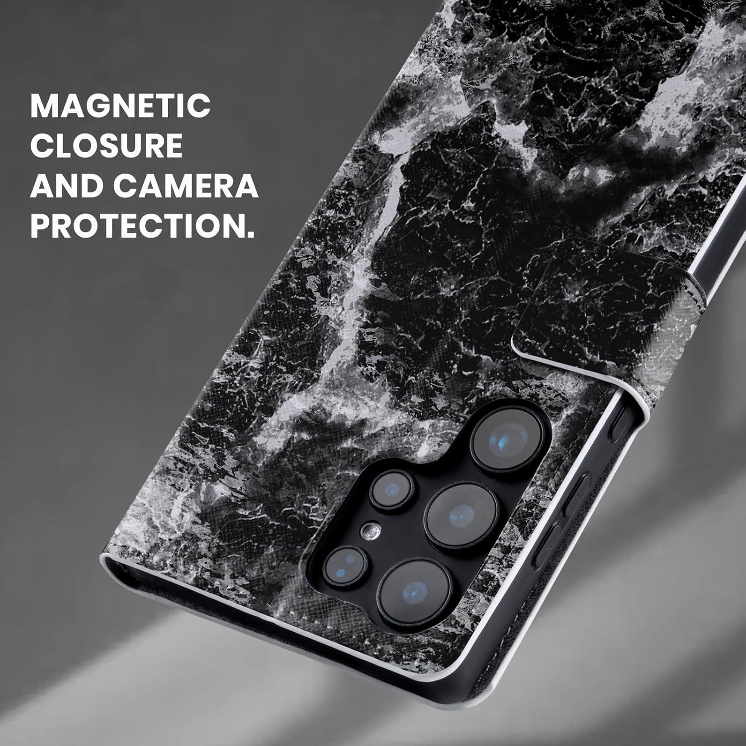 Funda de cuero Sarah Richter para Samsung Galaxy A16 5G - Diseño gótico