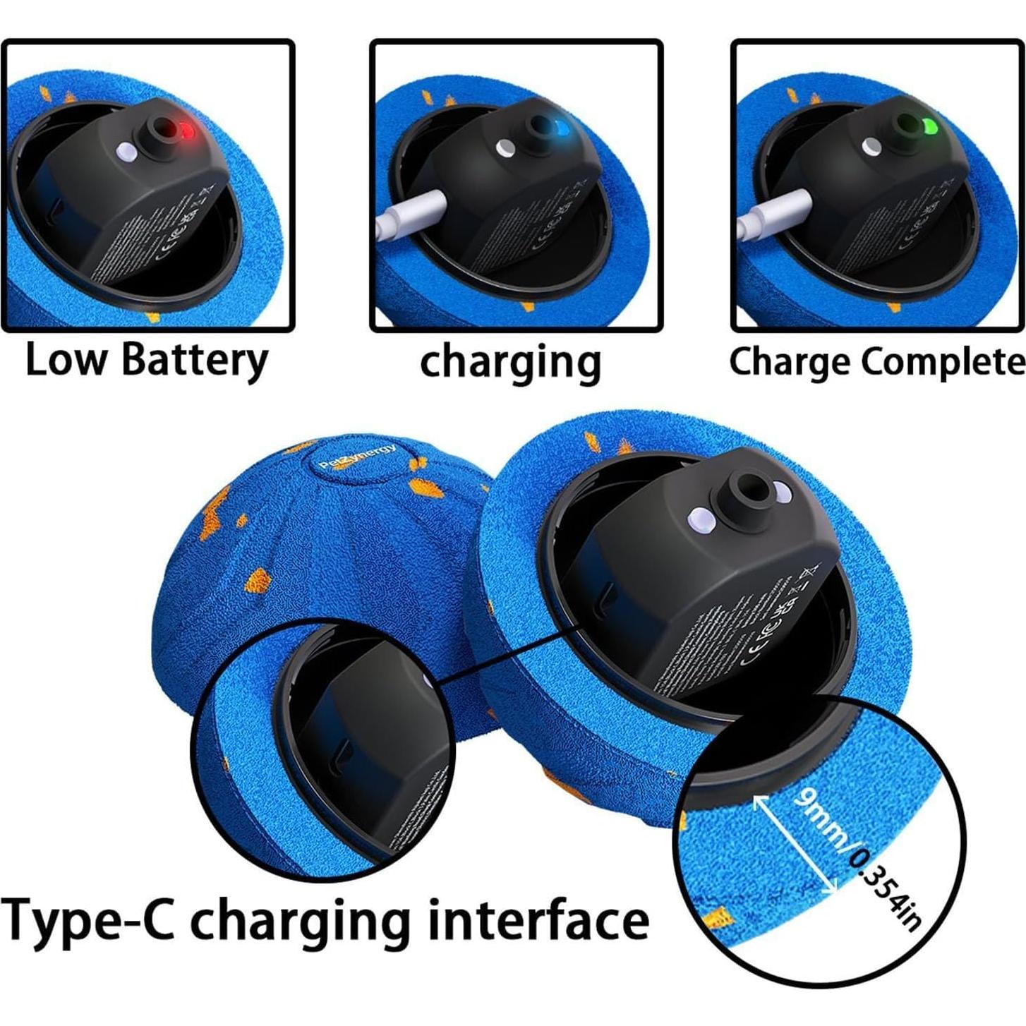 Juguete Interactivo para Perros E-TPU Azul - 8.2 cm