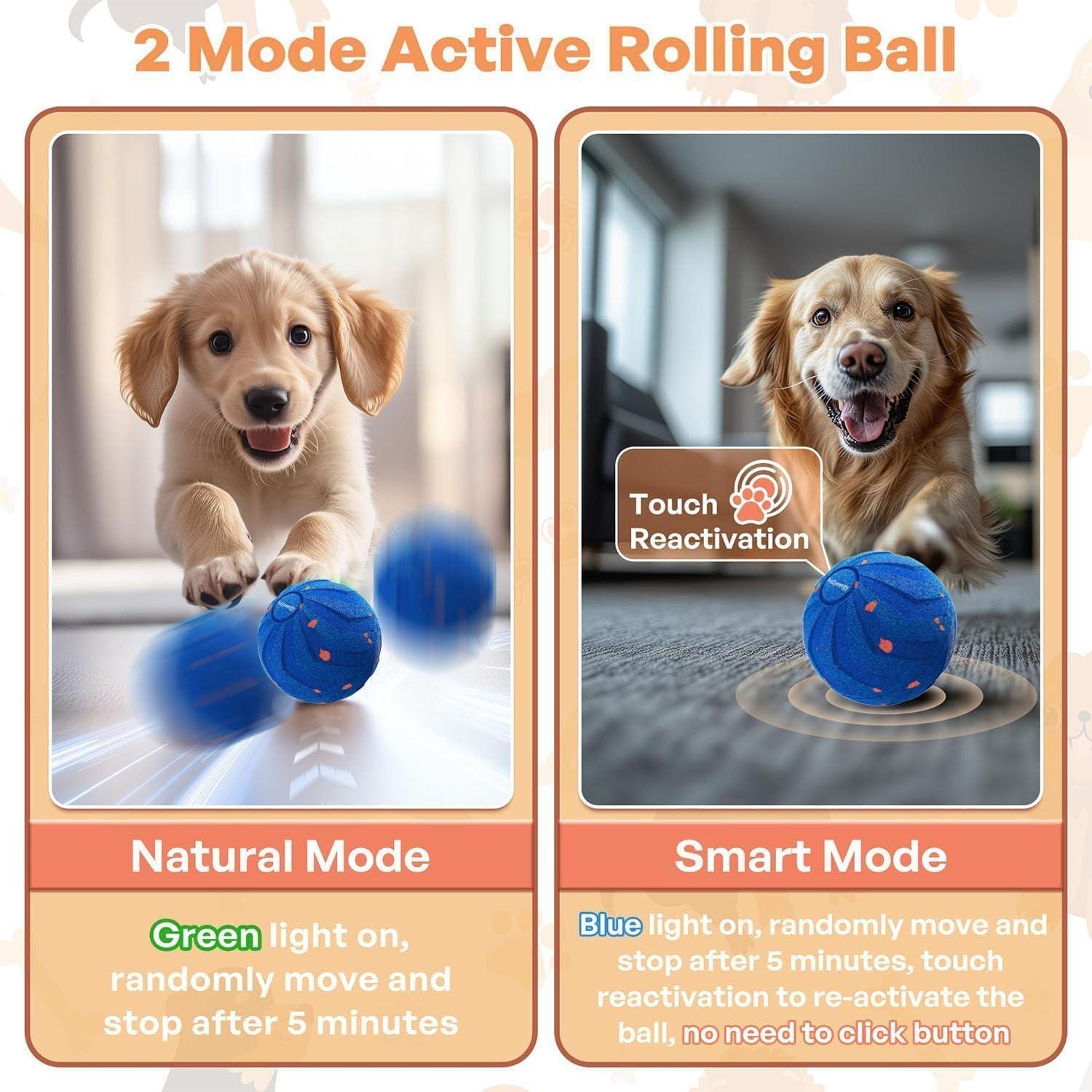 Juguete Interactivo para Perros E-TPU Azul - 8.2 cm