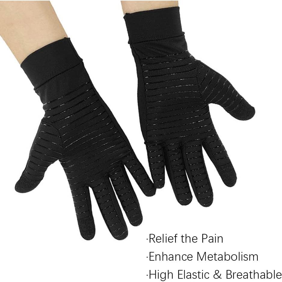 Guantes de Artritis de Cobre Jade Kit - Compresión Medianos