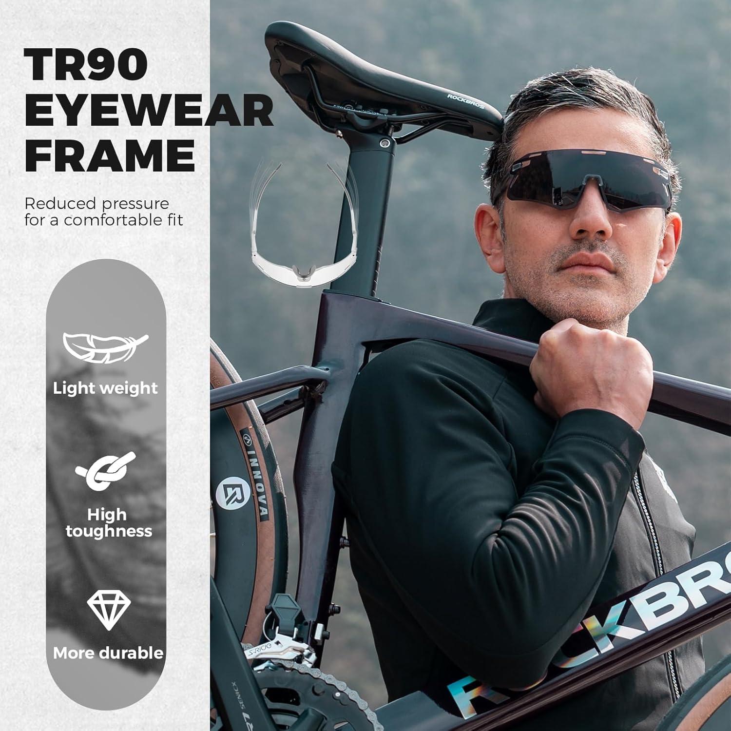 Gafas de Ciclismo Fotochromic ROCKBROS UV400 Unisex