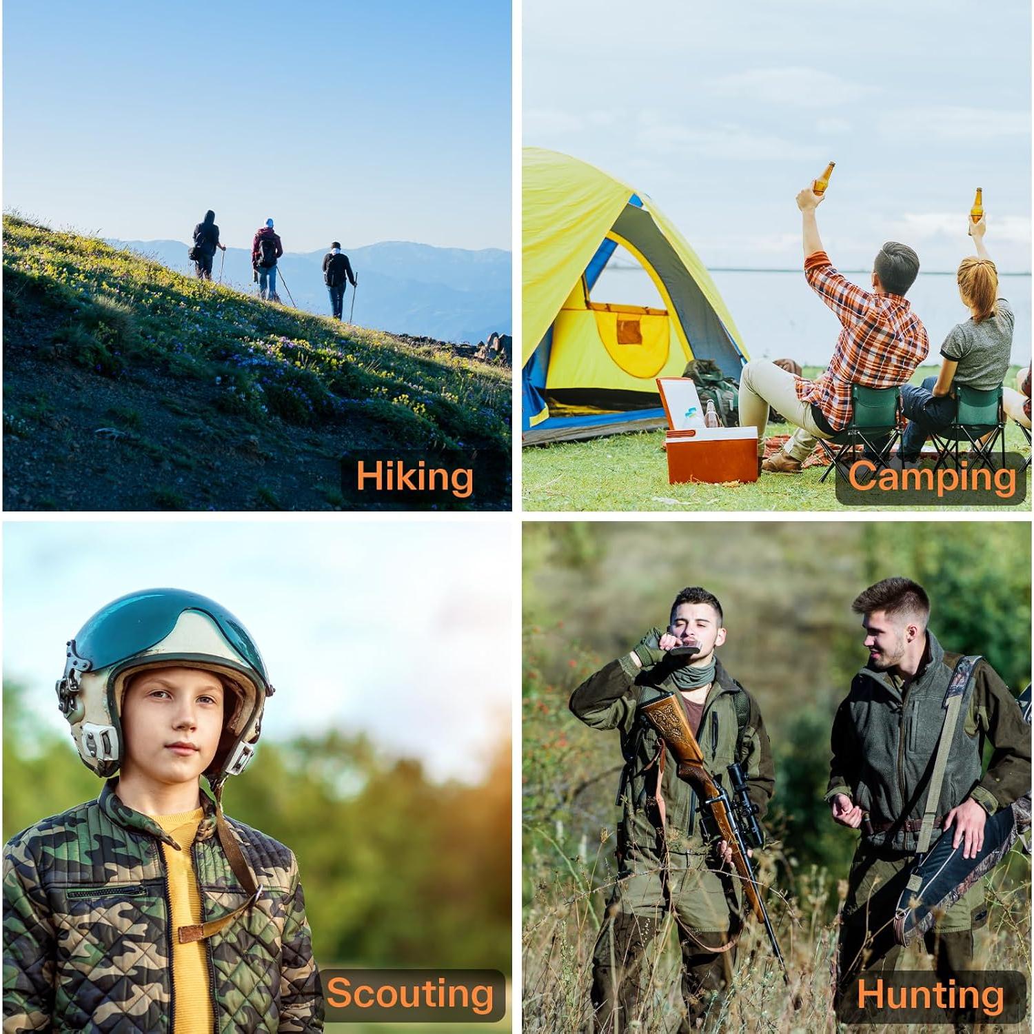 Brújula Sportneer para Senderismo y Camping, Ligera y Precisa